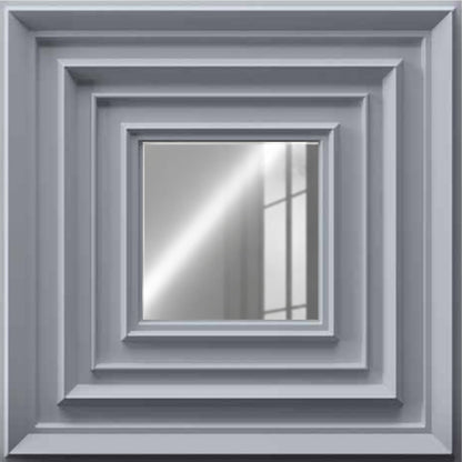 Gray Silver Accent Design Acrylic 3D Wall Panel