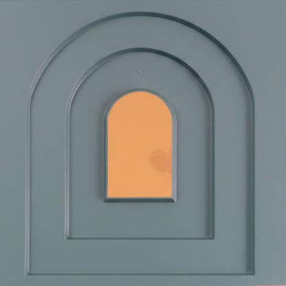 Green Gold Archi Design Acrylic 3D Wall Panel