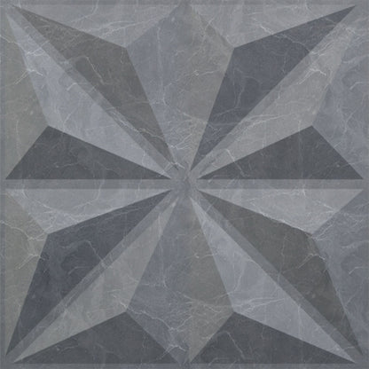 Grey Marble Crystal Design 3D Wall Panel View-1