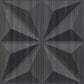 Grey Pine Wood Crystal Design 3D Wall Panel Front View-1