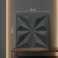 Grey Pine Wood Crystal Design 3D Wall Panel Front View-4