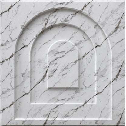Imperial White Archi Design 3D Wall Panel