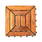 Interlocking Deck Tiles for Balcony & Outdoor Flooring for Terrace, Garden & Patio, Pack of 12
