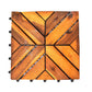 Interlocking Deck Tiles for Balcony & Outdoor Flooring for Terrace, Garden & Patio, Pack of 12
