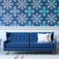 Damask Design Stencils for Wall Painting