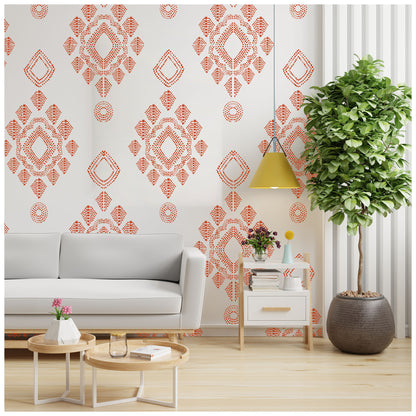 wall design stencils big size