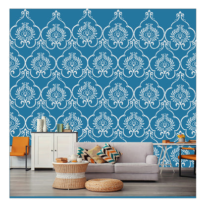 stencil wall painting