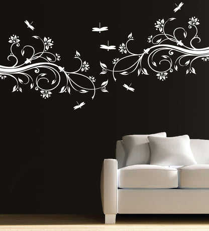 wall stencils for living room