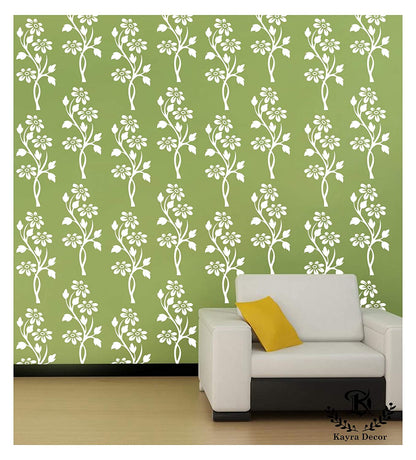 bedroom wall paint stencils