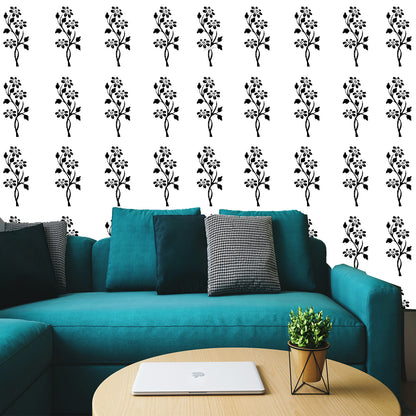 Multipurpose stencil for wall, floor and furniture painting