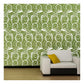 Swirl Floral Wall Design Stencil (KHS350)
