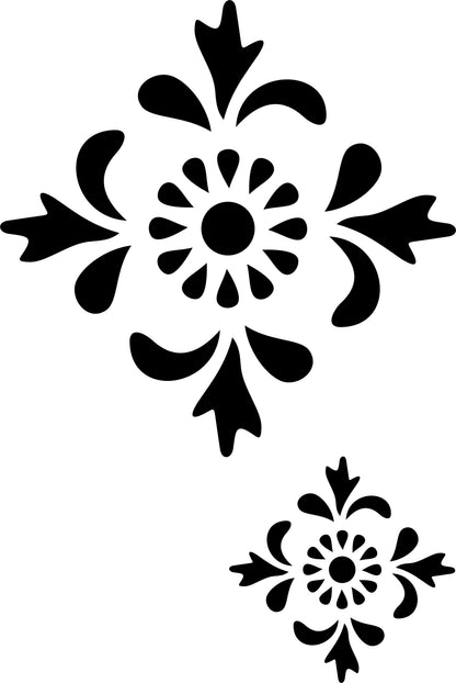 Stencil for wall painting