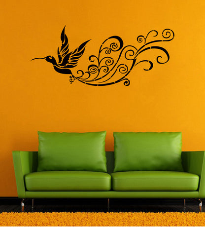 stencil for wall paint floral
