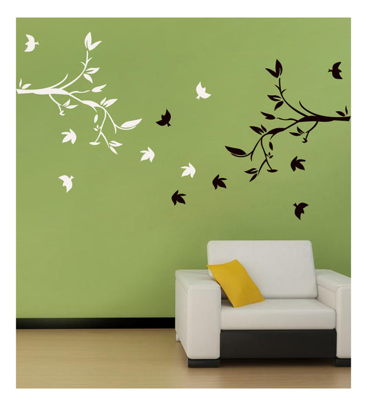 Tree Branch Wall Design Stencil (KHS420)