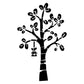Tree Wall Design Stencil (KHS362)