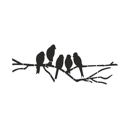 stencil for garden wall