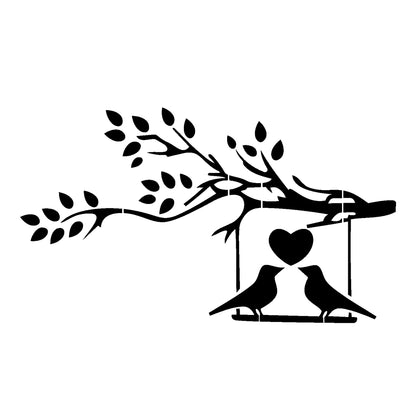 stencils for wall painting big size tree
