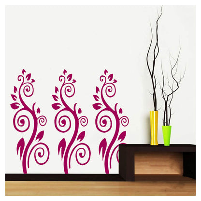 Wall art stencil for modern home decor ideas