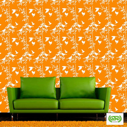 Large stencil design for wall painting and DIY décor