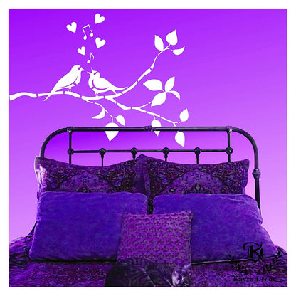Reusable stencil for wall painting and home decoration
