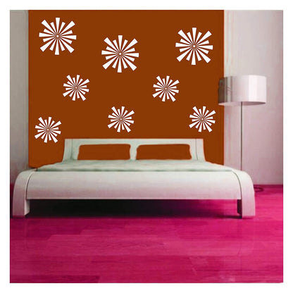 Wall art stencil for modern home decor ideas