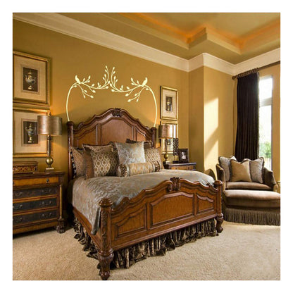 Wall art stencil for modern home decor ideas