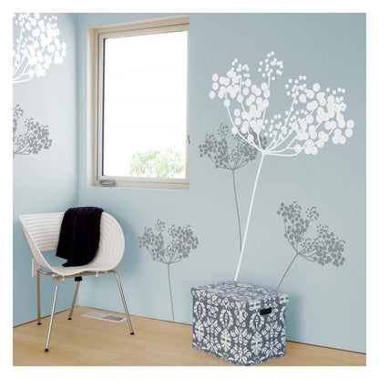 flower stencil design