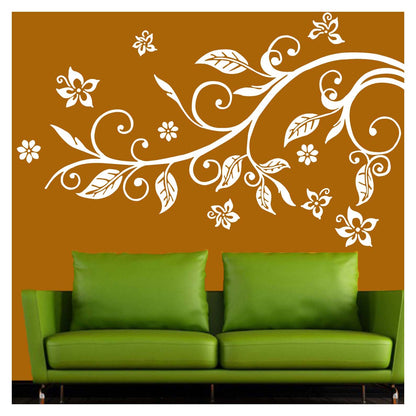 Wall art stencil for modern home decor ideas