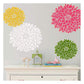 Large Size Shining Sunflower Wall Design Stencil (KHSNT437)