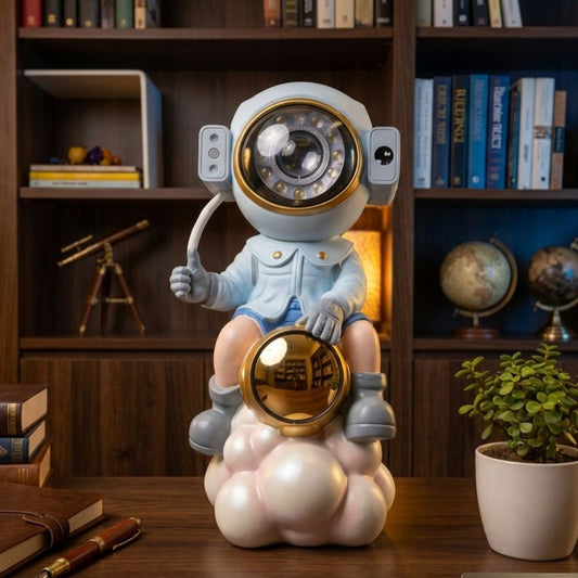 LED Table Top Desk Decor Astronaut Rocket