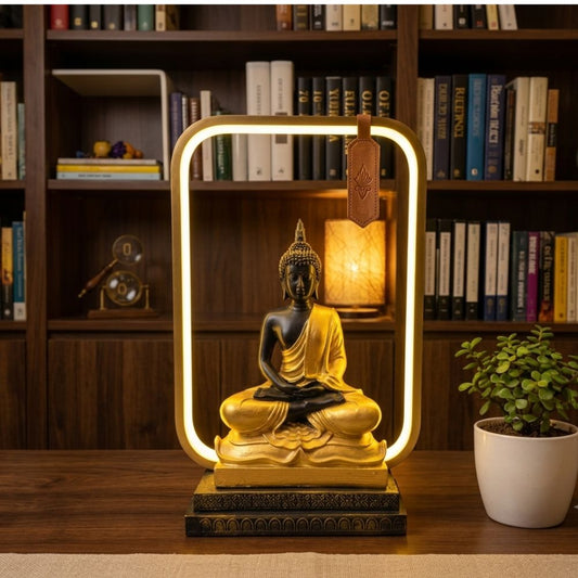 LED Table Top Desk Decor Buddha