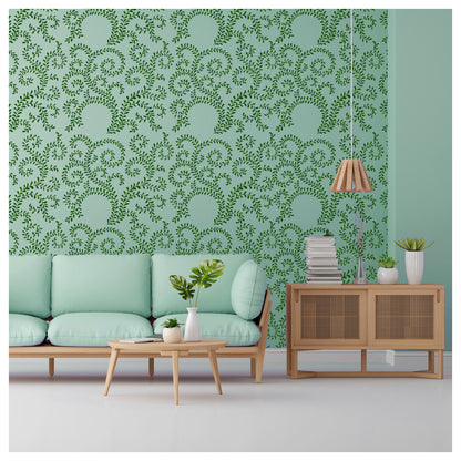 radha krishna wall stencil big size