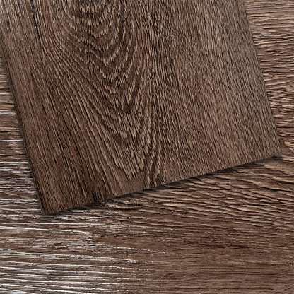 Waterproof peel and stick vinyl floor planks