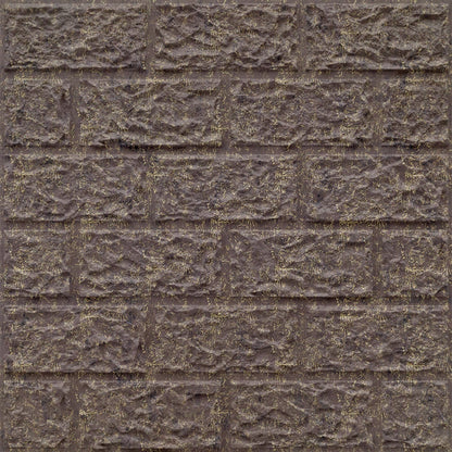 Magnum Brown Self Adhesive 3D Panels Brick Design