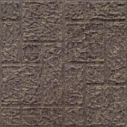 Magnum Brown Self Adhesive Wall Panels Abstract Design