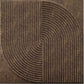 Magnum Brown Self Adhesive Panels Circle Design