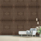 Magnum Brown Self Adhesive Panels Circle Design