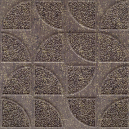 Magnum Brown Self Adhesive Panels Quarter Circle Design