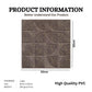 3D Self Adhesive Wall Panel Quarter Circle Design- 50x50cm