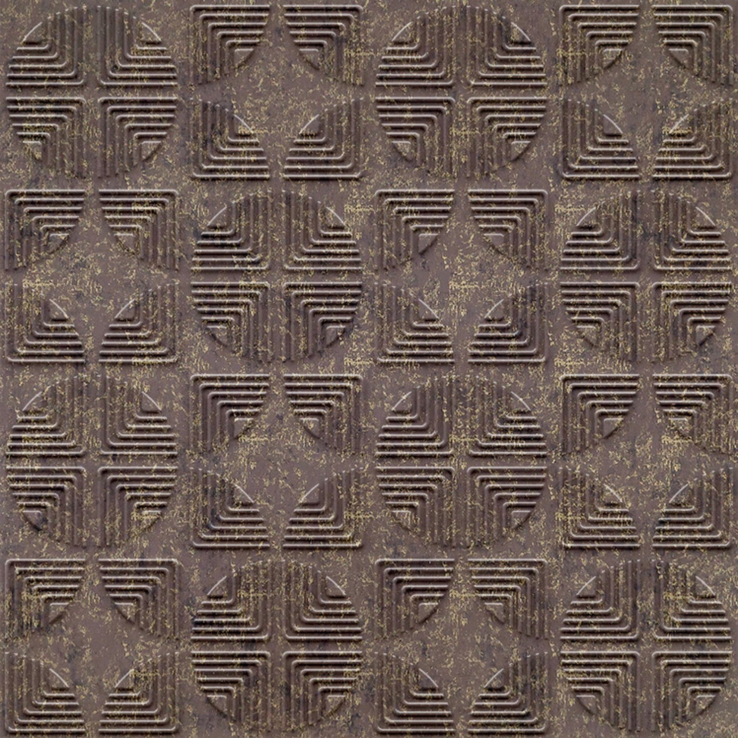 Magnum Brown Self Adhesive Panels Quarter Circle Design
