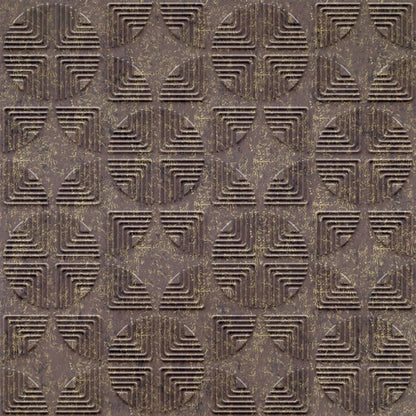 Magnum Brown Self Adhesive Panels Quarter Circle Design

