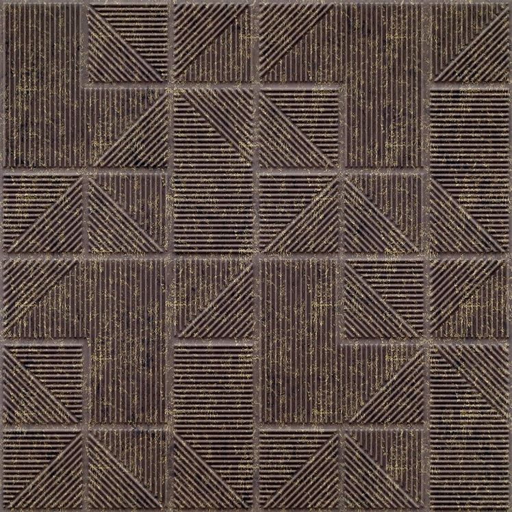 Magnum Brown Self Adhesive Panels Stripe Design