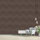 Magnum Brown Self Adhesive Panels Stripe Design