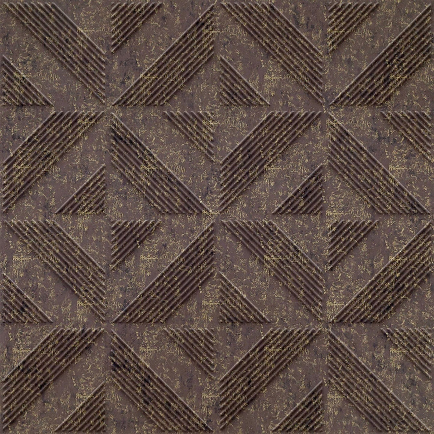 Magnum Brown Self Adhesive Panels triangle Design