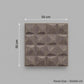 Magnum Brown 3D Wall Panels Pixel Design