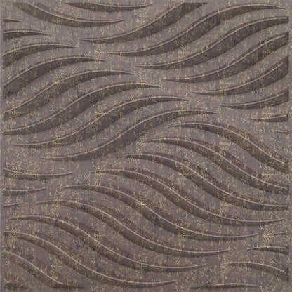 Magnum Brown 3D Wall Panels Swirl Design
