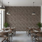 Magnum Brown 3D Wall Panels Vault Design
