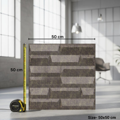Magnum Brown 3D Wall Panels Vault Design
