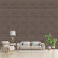 Magnum Brown Self Adhesive 3D Panels Brick Design