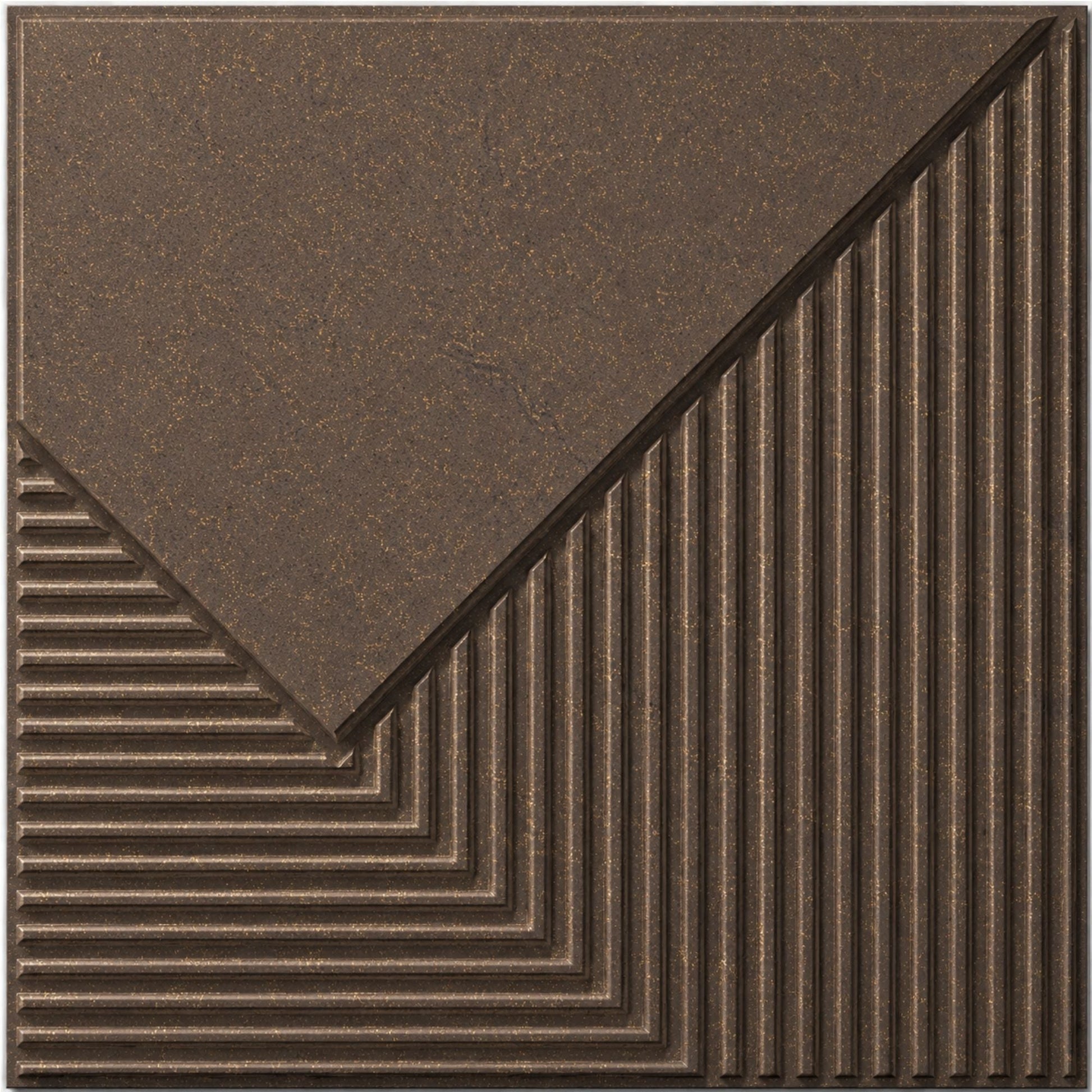 Magnum Brown Plaina Design 3D Wall Panel